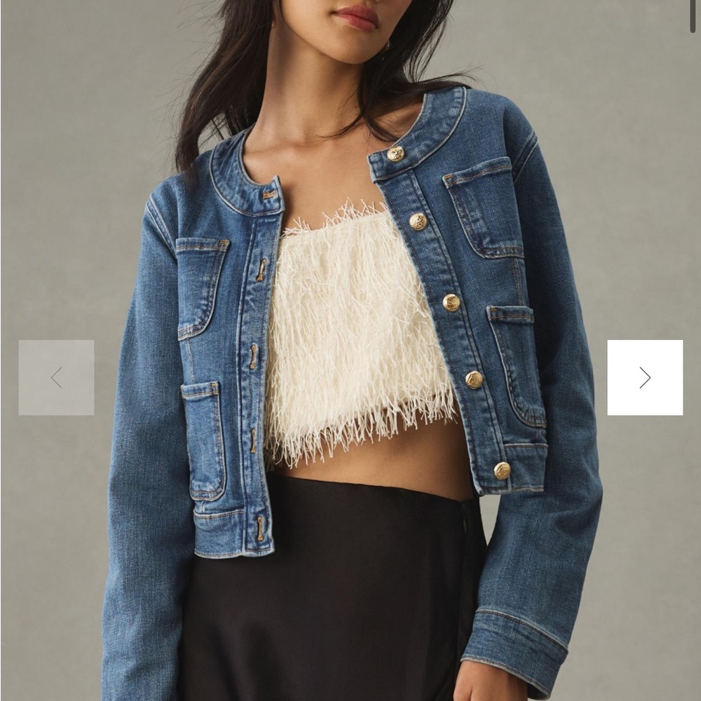 Maeve Blue Jean Jacket